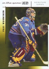 2003-04 ITG Used Signature Series Hockey Gold #81 Pasi Nurminen
