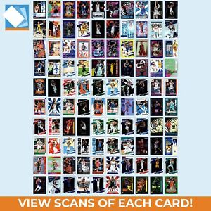 Basketball Card Lot 100 Cards Autos Rookies Color Stars Lebron Luka Curry Zion