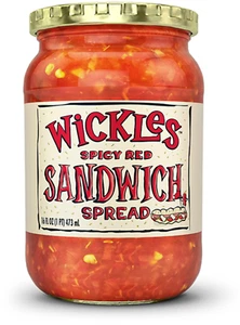 Wickles Spicy Red Sandwich Aufstrich, 16 Oz (Packung - 1) - Bild 1 von 12