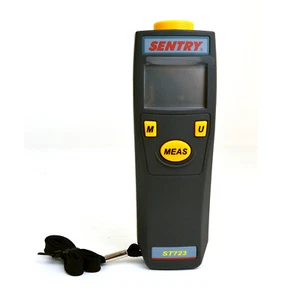 A●SENTRY ST-723  Contact Tachometer Laser Sighting Auto Ranging /Fixed Decimal - Imagen 1 de 2