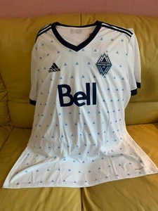MAGLIA ADIDAS VANCOUVER WHITECAPS FC HOME MLS BELL UOMO NUOVA CON ETICHETTE TAGLIA 2XL - Foto 1 di 12