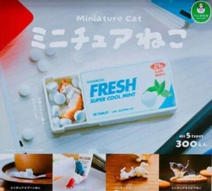 Panda's Hole Miniature Cat  All 5 Types Set Gacha Gashapon Collection JAPAN - Picture 1 of 1