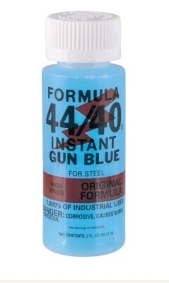 BROWNELLS Brownell's 44-40 Instant Gun Blue for Steel Original Formula 44/40 2oz, Proven!