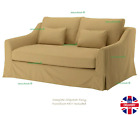 New FARLOV Cover for 2-Seater Sofa-Bed - Tallmyra Yellow-Beige: 003.483.12, IKEA