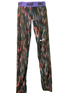Nike Pro Girls Size XL Purple DRI-FIT Leggings - Picture 1 of 8