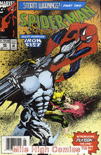 SPIDER-MAN  (1990 Series) (#1-74, PETER PARKER SPIDEY  # #42 NEWSSTAND Near Mint