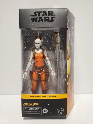 Star Wars | Black Series | The Clone Wars | Aurra Sing | 6 Inch Action Figure Cover