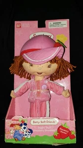 Strawberry Shortcake Ban Dai 10,5" Puppe Berry Soft Friends Joggin' Days #15867 - Bild 1 von 5