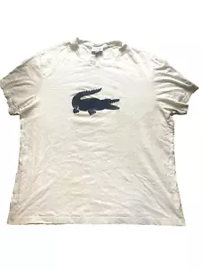 Lacoste Shirt Womens 4XL XXXXL Regular Fit Large Crocodile Patchwork Logo Ladies - Picture 1 of 10