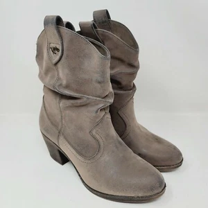 Rocket Dog Women's Western Boots Sz 8.5 M Slough Cowboy Gray - Picture 1 of 10