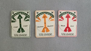 Carte vincenti GAMING INTERNATIONAL per Craps, Black Jack, Roulette--Set di 3 - Foto 1 di 2