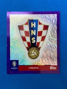 Topps Euro 2024 Sticker Variante Parallel Viola Purple Lila CRO1 Croatia🟣 - Bild 1 von 1