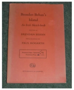 Brendan Behan's Island ~ An Irish Sketch-book ~ 1962 ~ 1st Proof - Picture 1 of 2