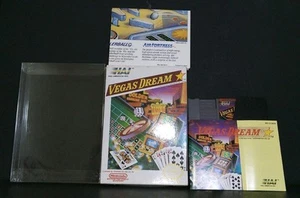 Vegas Dream (Nes)(1989) CIB. Game, Box, Manual & Poster. Clean Box. Good Box! - Picture 1 of 16