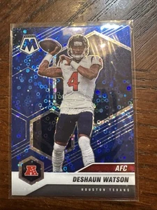 2021 Panini Mosaic Variations AFC No Huddle Blue Prizm /75 Deshaun Watson #223 - Picture 1 of 3