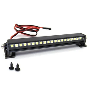 Barra luci lampada tetto LED auto radiocomandata per D12 C14 C24 C34 MN D90 MN99S RC Car8743 - Foto 1 di 8