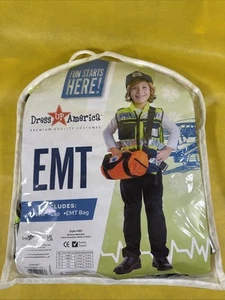 EMT Costume For Kids - Authentic Paramedic Set By Dress Up America - Picture 1 of 4