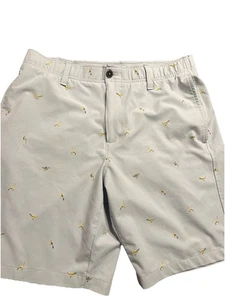 Under Armour Herren Shorts UA Golf Vogelmuster Größe 34 gebraucht, in einwandfreiem Zustand - Bild 1 von 8