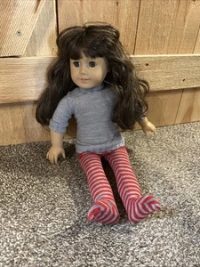 American Girl Pleasant Company Samantha Doll Sweater & Tights Outfit includ 2008 - Picture 1 of 5