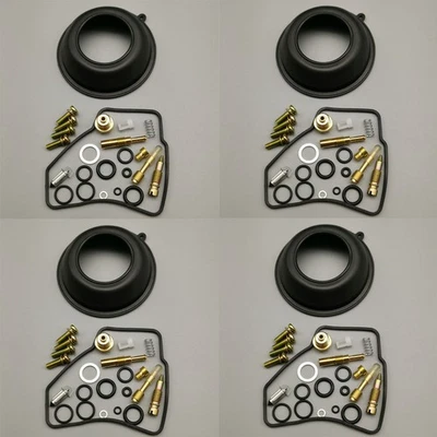 Kits de reparación de carburador diafragmas de carburador para HONDA VF500C V30 MAGNA VF500F 4 PIEZAS Foto 1 de 4