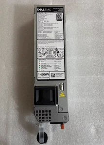 DELL EMC 1400W Zasilacz o połowie szerokości do 15G / 16G - Zdjęcie 1 z 4