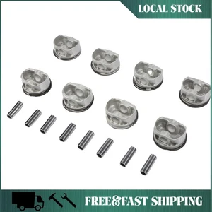 8x Pistons & Rings Set For BMW 550i 750i X5 F01 F02 F03 E70 E71 N63 4.4L V8 - Picture 1 of 12