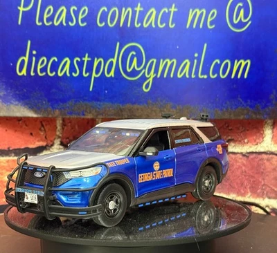 Georgia State Patrol Slicktop 2025 Ford PIU Motormax 1/24 Scale - Image 1 of 4