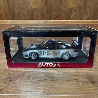 Autoart 1/18 Porsche 911 (996) GT3 RSR 2005 modellino auto pressofuso nuovo a... - Immagine 1 di 4