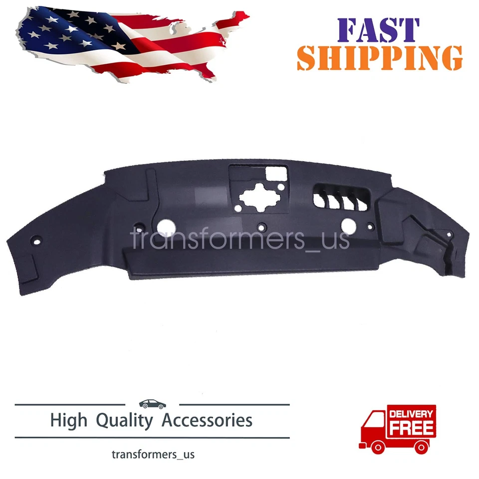 New Radiator Support Cover Fit 2019 2020 2021 2022 2023 Ford Ranger Matte Black - Изображение 1 из 4