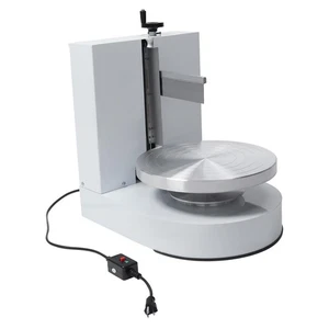 Display Smooth Cream Adjustable 4-12'' Birthday Cake Decorating Machine White - Picture 1 of 11