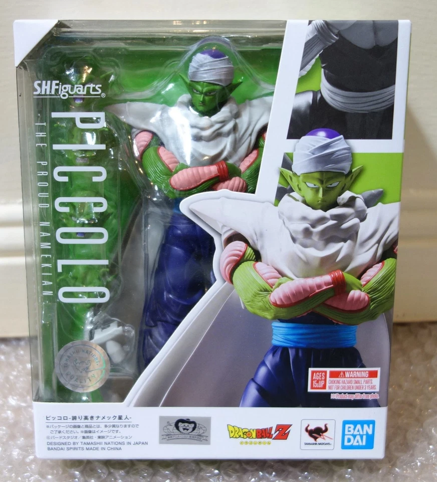 2020 Bandai Japan S.H Figuarts Dragon Ball Z Piccolo The Proud Namekian - Photo 1/2