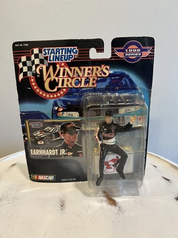 Vintage DALE EARNHARDT  Jr. FIGURE- 1999 SERIES WINNERS CIRCLE Starting Lineup Cover