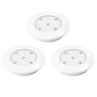 3 Pcs Bedside Lamp Cabinet Light Fixtures Dimmable Wardrobe