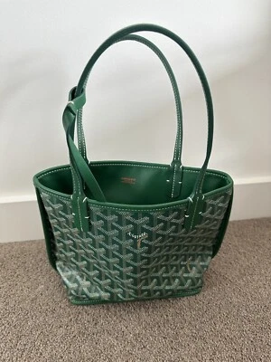 Goyard Green Mini Anjou Tote Bag (Reversible) - Excellent Condition - Image 1 of 4