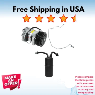 Kit Compresor A/C Fit Dodge Ram 3500 1998-2002, Dodge Ramcharger 2000-2001 Foto 1 de 4
