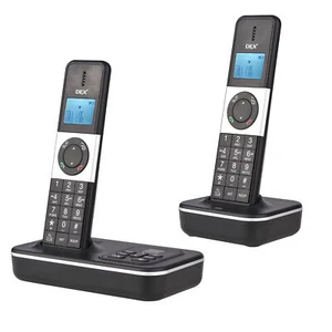 D1002 TAM-D 2-słuchawka Telefon bezprzewodowy z sekretarką Dzwoniący Czekający L6Q0 - Zdjęcie 1 z 12