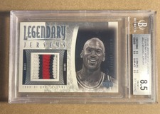 2001 Upper Deck Legends Michael Jordan Legendary Game Used Jersey Patch #MJ-J