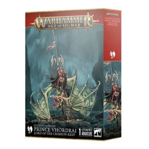 Warhammer Age of Sigmar: Soulblight Gravelords - Principe Vhordrai, Lord Crimson - Foto 1 di 1