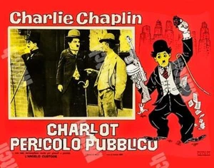 CHARLIE CHAPLIN FESTIVAL  1958 BEN TURPIN   11 X 14  POSTER LOBBY CARD - Picture 1 of 1