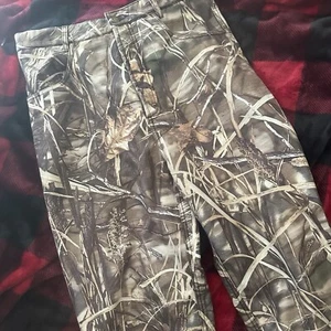 Drake Waterfowl Realtree Advantage Max-4 Fleece Lined Camo Pants S/ 28-30 - Picture 1 of 8