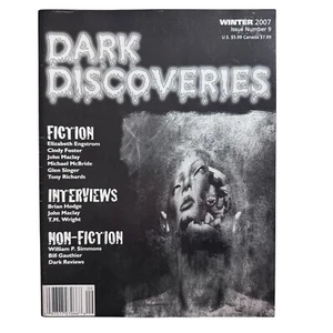 Dark Discoveries #9, Winter 2007, interviews w/Brian Hodge, John Maclay, Wright - Picture 1 of 9