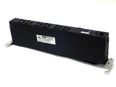 GEIST E76064 RELOCATABLE POWER TAP 6 OUTLET BRR060-10, 15A 125VAC, SURGE PROTECT - Image 1 of 4