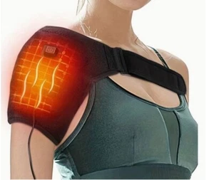 Schulterwärme Heizschulterpolster, Elektrische Heizkissen Schulterschmerzen USB - Bild 1 von 7