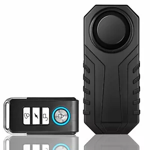 Alarma Vibración Antirrobo Bicicleta Inalámbrica con Control Remoto 113dB Fuerte IP55 Impermeable - Imagen 1 de 12