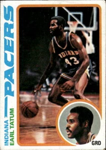 1978-79 Topps Earl Tatum #47 Indiana Pacers 4T30D - Picture 1 of 2
