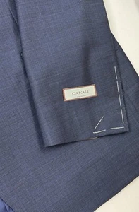 CANALI New label L13290 Blue Two Button Suit Jacket Size 44 R #317 - Picture 1 of 8