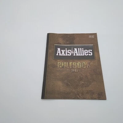 Axis & Allies 1941 Board Game 2012: Replacement Rulebook - Image 1 of 4