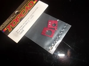 TOPCAD 10909 Supports moteur aluminium ventillés rouge Mini-Z AWD - Picture 1 of 1