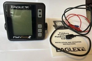 Eagle Fish Easy Portable Fish Finder Sonar GPS Unit & Manual Untested AS/IS - Picture 1 of 6