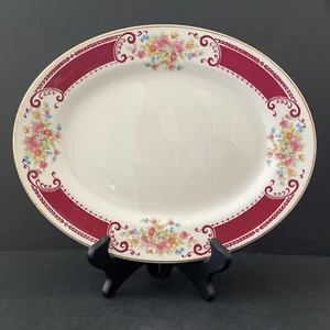 Homer Laughlin Brittany Majestic Piatto da portata ovale C42 N6 - Foto 1 di 8